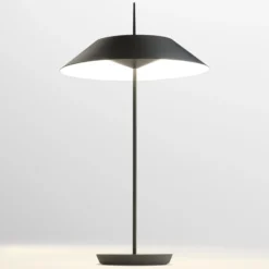 Vibia Mayfair LED-Tischlampe, graphitgrau