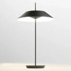 Vibia Mayfair LED-Tischlampe, graphitgrau