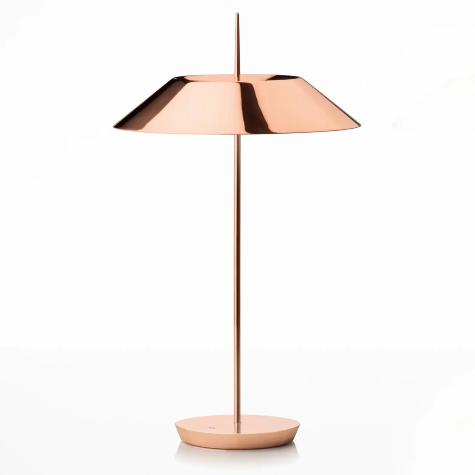 Vibia Mayfair LED-Tischlampe, kupfer glänzend