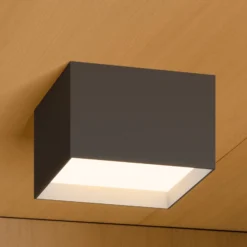 Vibia Structural 2632 Deckenlampe 24cm, dunkelgrau