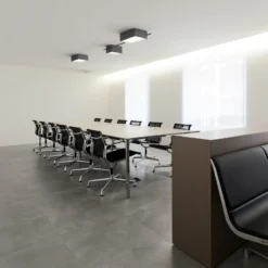 Vibia Structural 2632 Deckenlampe 24cm, dunkelgrau