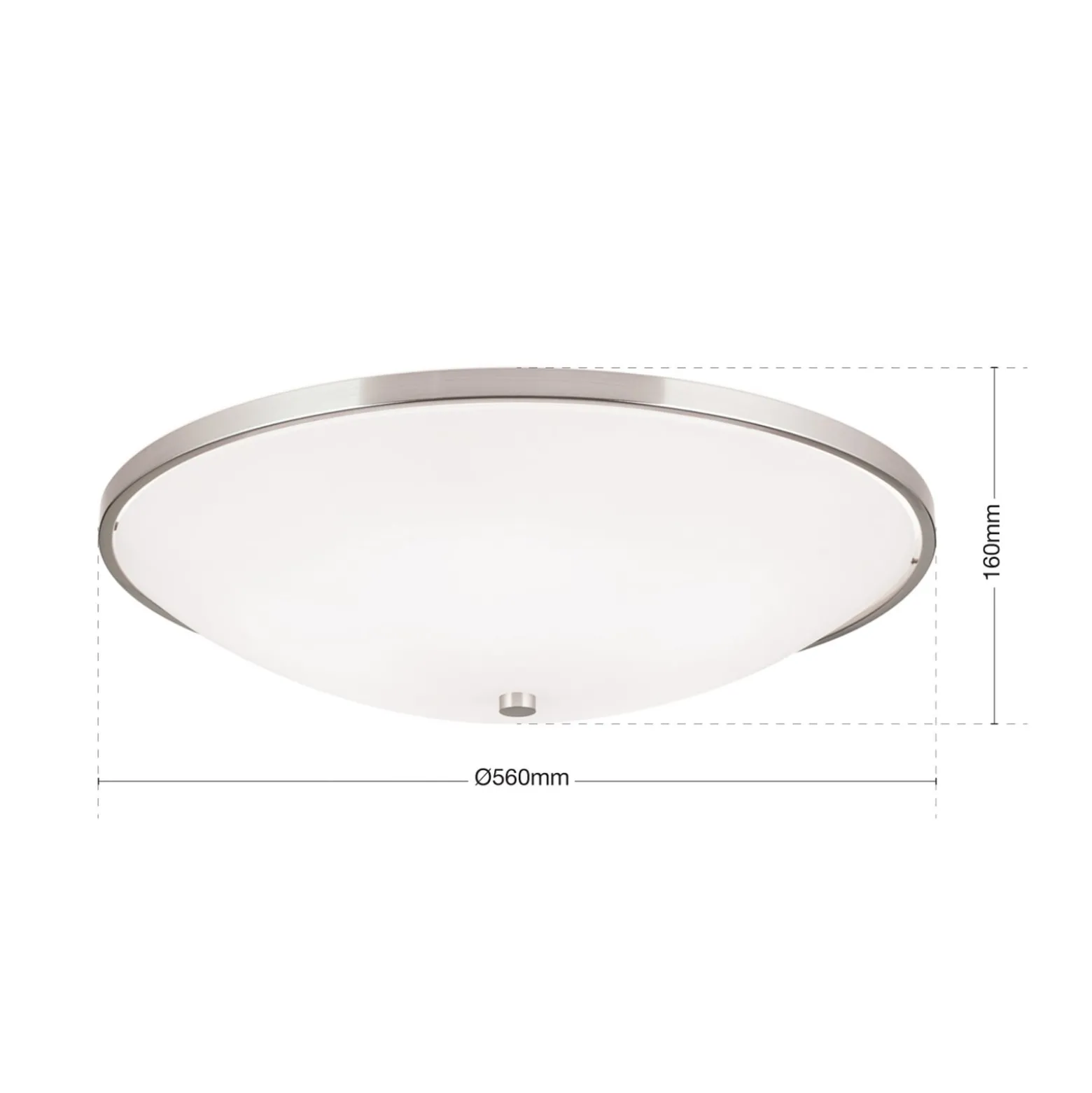 Vielseitige Deckenleuchte Samira, 56,5 cm