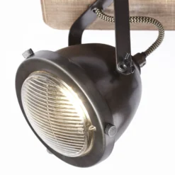 Vierflammige Deckenlampe Carmen Wood