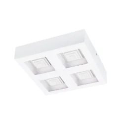 Vierflammige LED-Deckenlampe Ferreros
