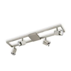Vierflammiger LED-Deckenstrahler Zeraco