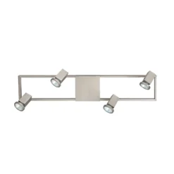 Vierflammiger LED-Deckenstrahler Zeraco