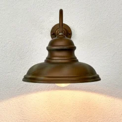 Wandlampe ALESSIA in Messing antik