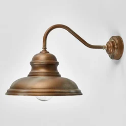 Wandlampe ALESSIA in Messing antik