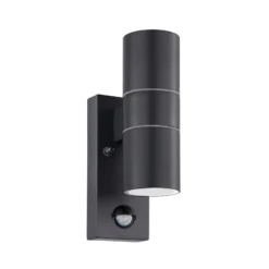 Wandlampe Riga 5 anthrazit, 21 cm Metall Sensor, 2-flg.