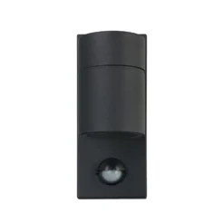 Wandlampe Riga 5, anthrazit, Höhe 16 cm, Metall