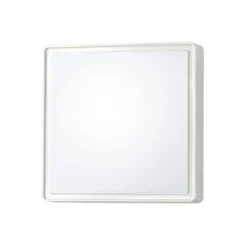 Wandleuchte Oban, 30 cm x 30 cm, Sensor, 2 x E27, weiß, IP65