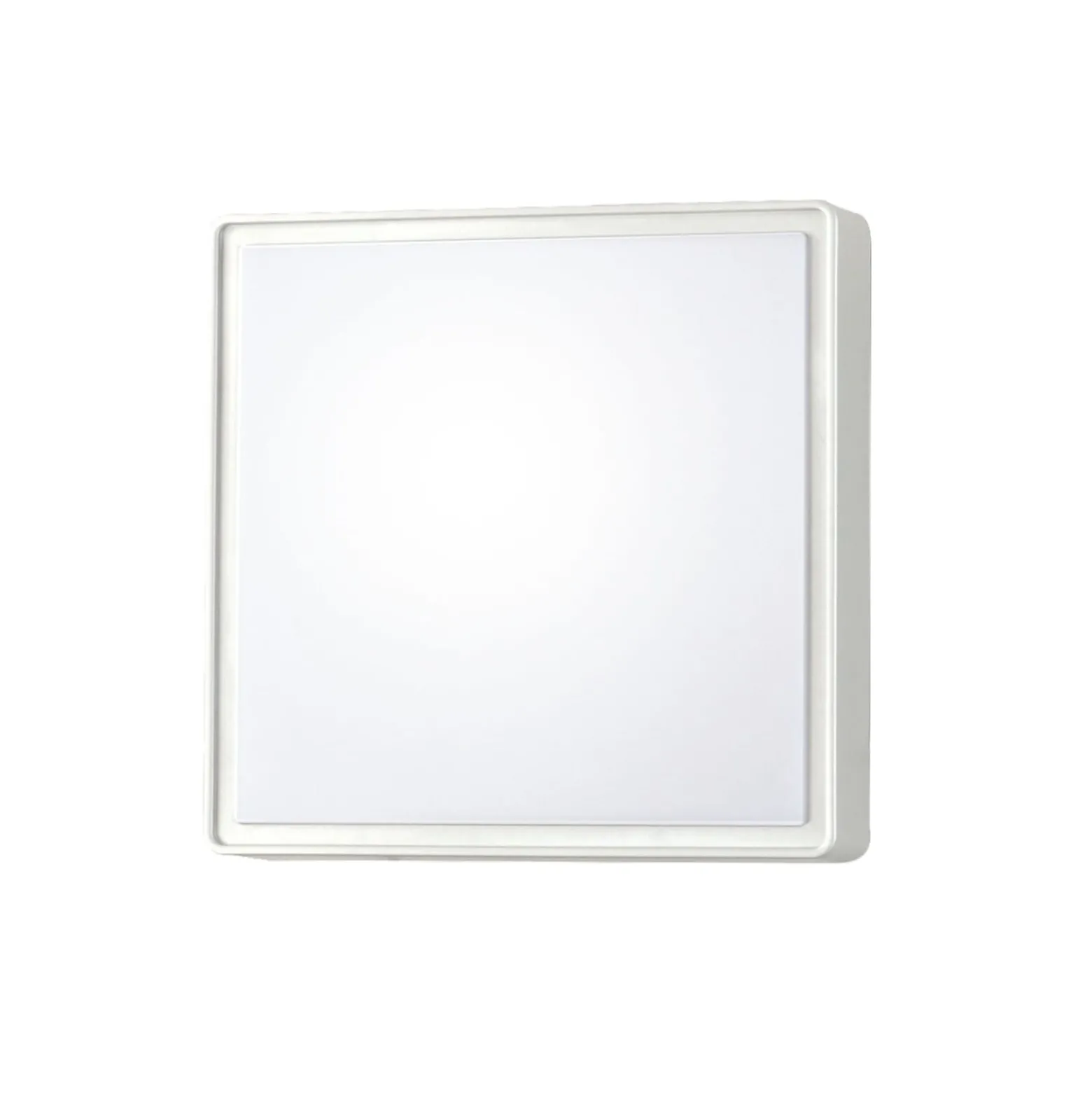 Wandleuchte Oban, 24 cm x 24 cm, 1 x E27, weiß, IP65