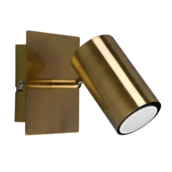 Wandspot Marley, altmessing