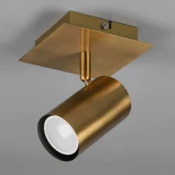 Wandspot Marley, altmessing