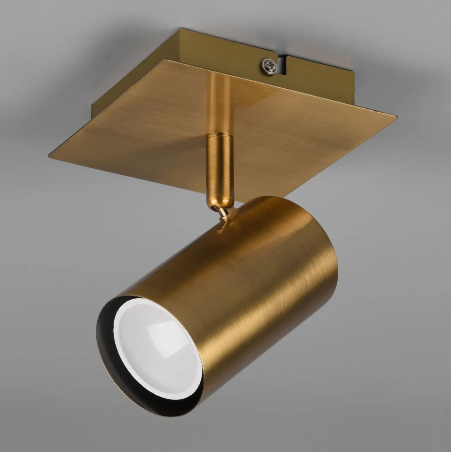 Wandspot Marley, altmessing