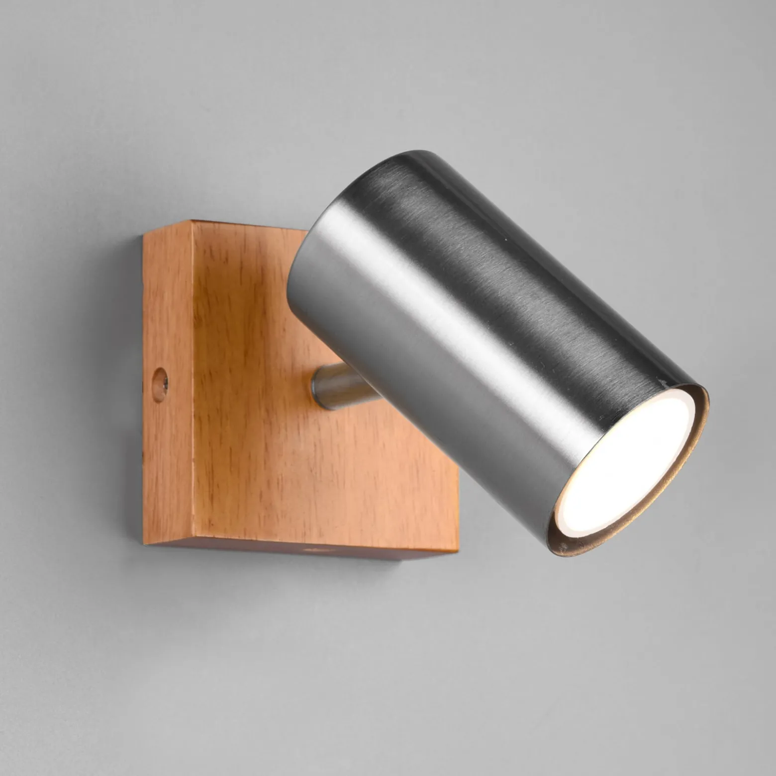 Wandspot Marley, nickel matt, einflammig