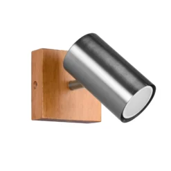 Wandspot Marley, nickel matt, einflammig