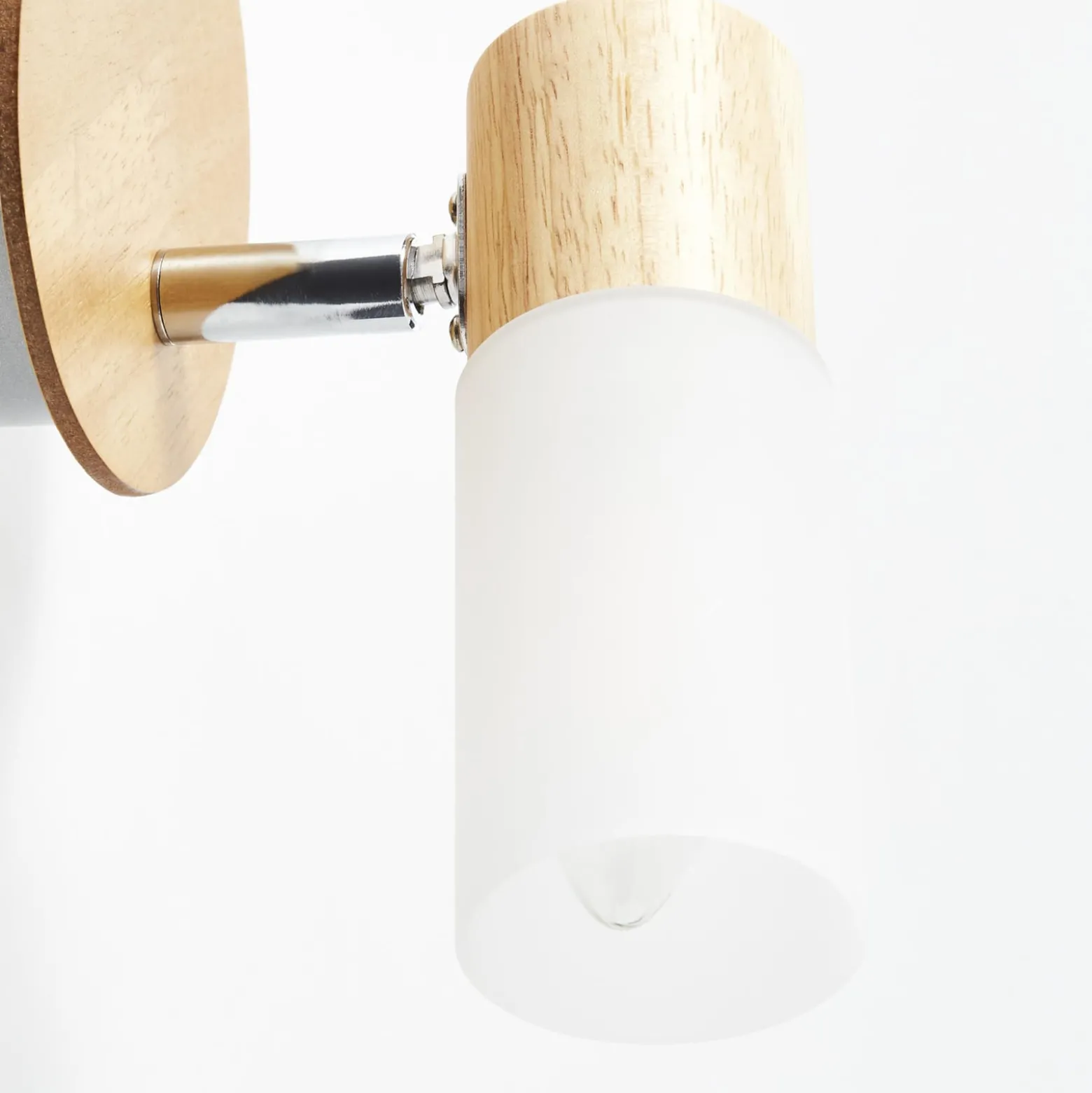 Wandstrahler Babsan, Ø 10 cm, holz hell, Bambus