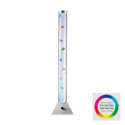 Wassersäule Ava mit LEDs und Fischen, Höhe 120cm