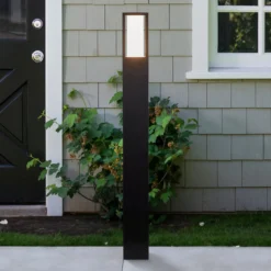 Wegelampe Avenue, schwarz, Höhe 73 cm, Metall