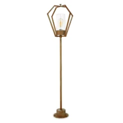Wegelampe Gemstone 3457 messing antik/klar 118 cm