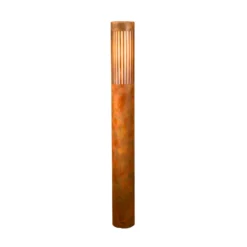 Wegelampe Pistoia, rostfarben, Höhe 95 cm, Metall, IP54