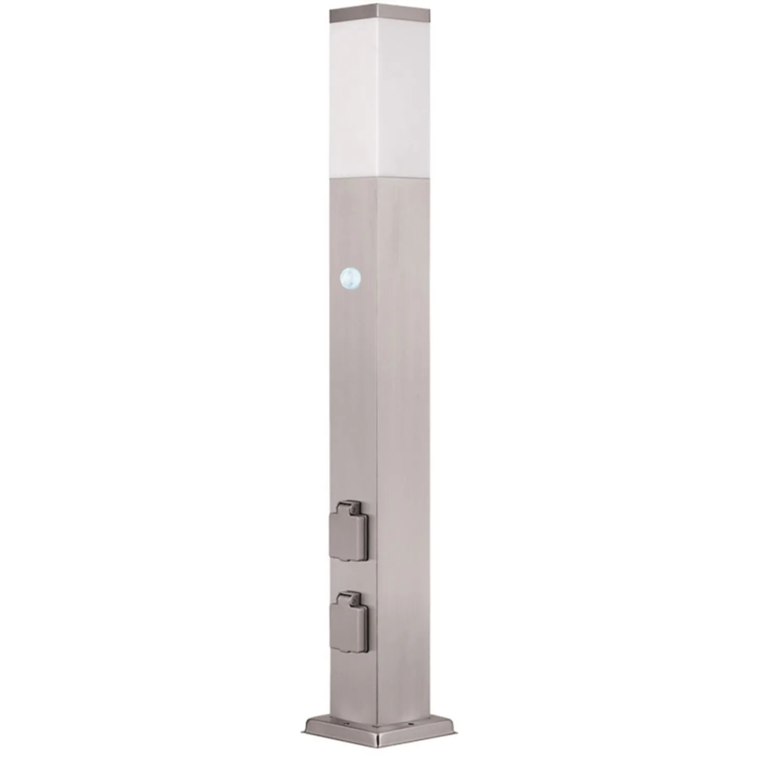 Wegelampe 400166, 2 Steckdosen Bewegungsmelder