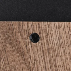 Wegeleuchte ARDILA, Holzoptik, Höhe 65 cm, Metall/Glas, IP44