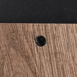 Wegeleuchte ARDILA, Holzoptik, Höhe 100 cm, Metall/Glas IP44