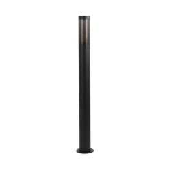 Wegeleuchte Batton, IP44, schwarz, Höhe 90 cm, Metall