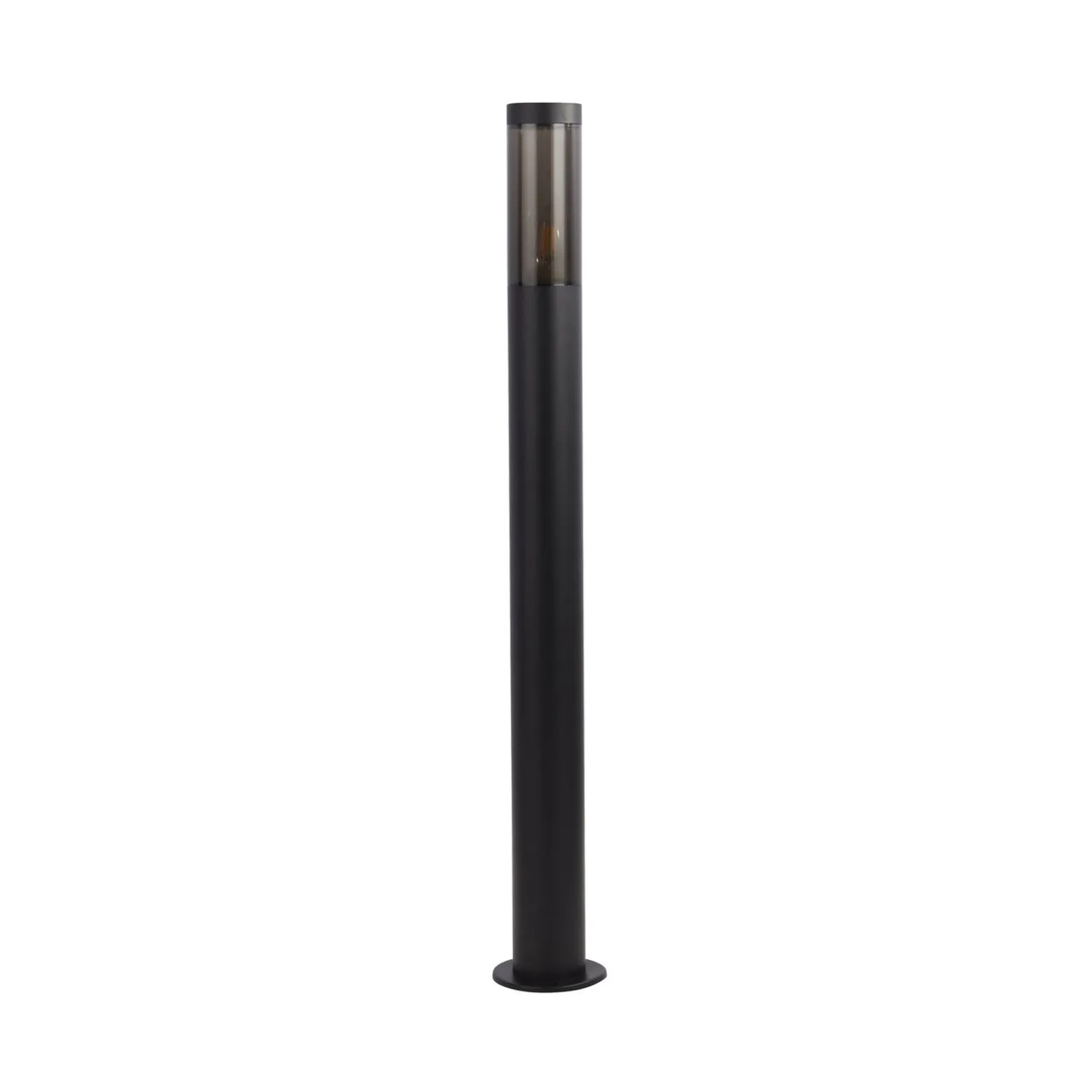 Wegeleuchte Batton, IP44, schwarz, Höhe 90 cm, Metall