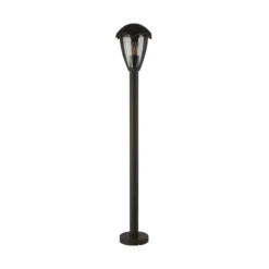 Wegeleuchte Bluebell, IP44, schwarz, Höhe 97 cm, Metall