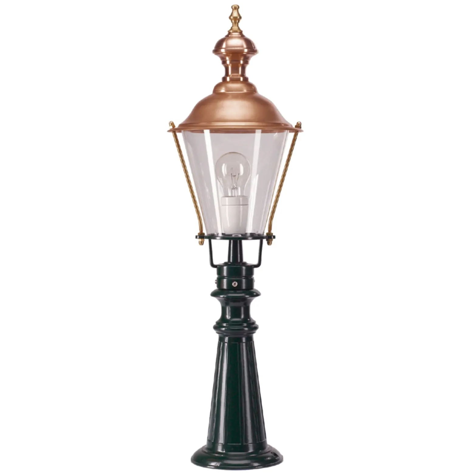Wegeleuchte Elburg, schwarz, Höhe 75 cm, Metall, IP44