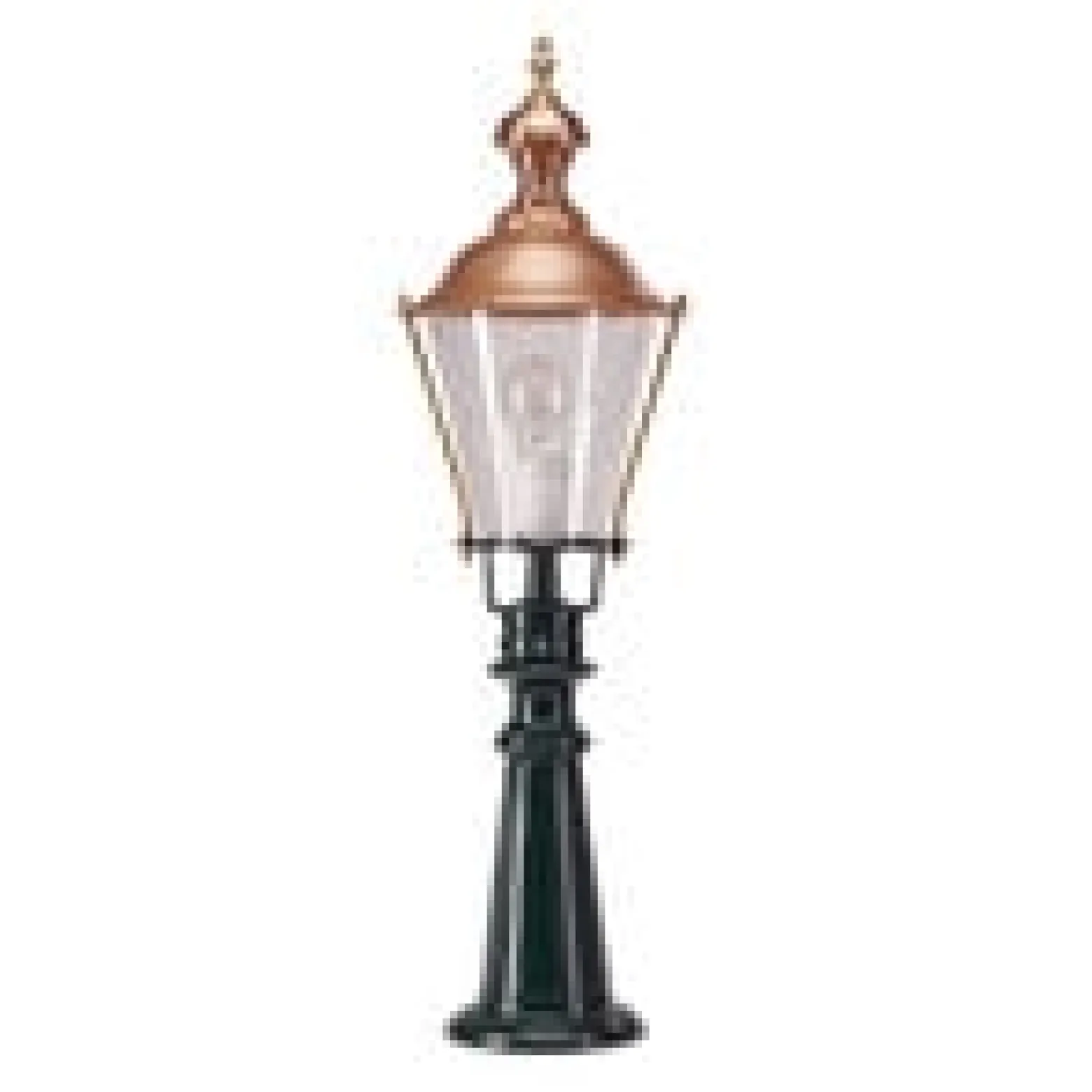Wegeleuchte Elburg, schwarz, Höhe 75 cm, Metall, IP44