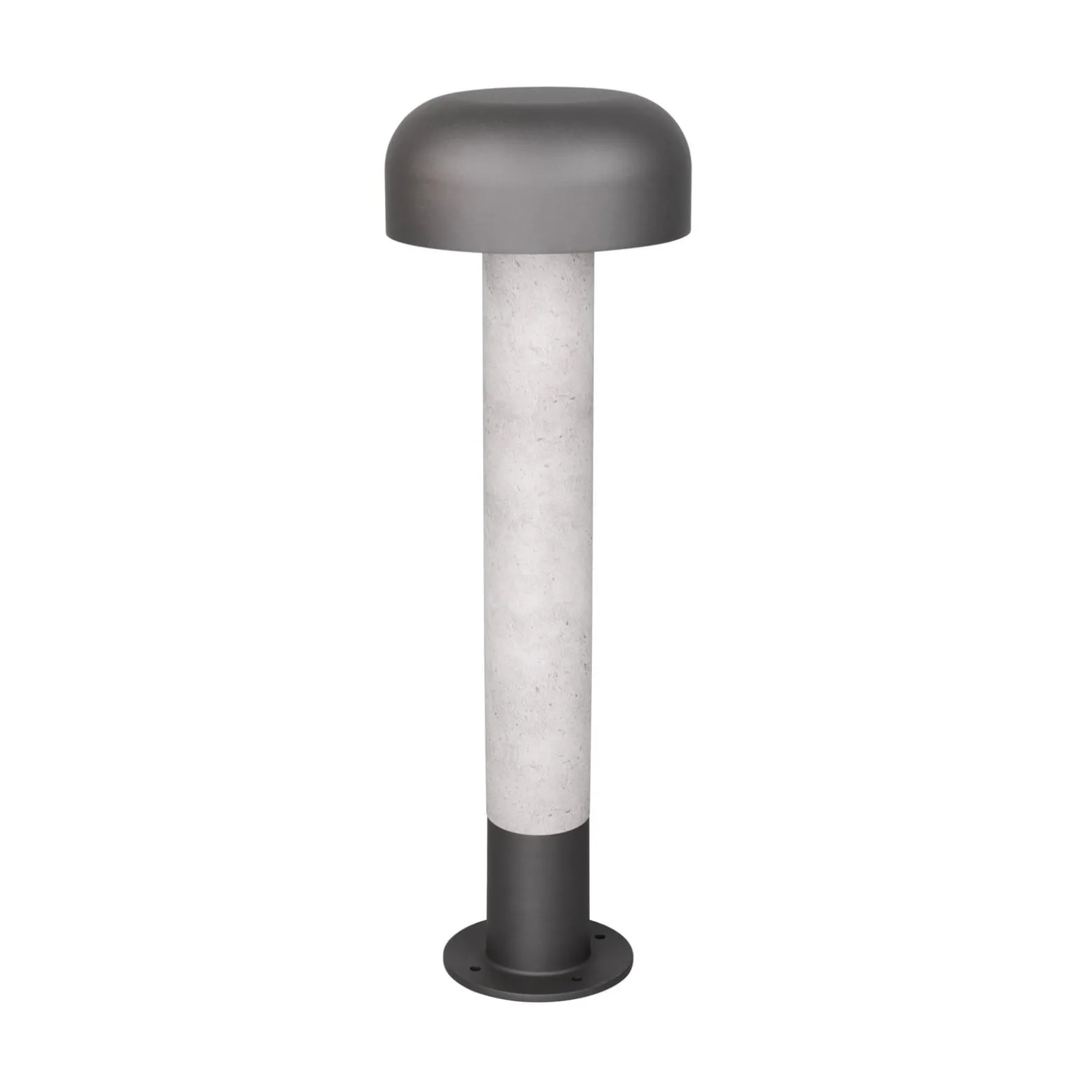 Wegeleuchte FRASER, Betonoptik, Höhe 54 cm, Metall, IP54