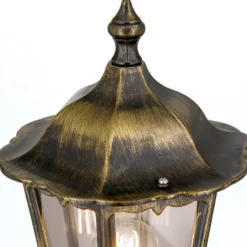Wegeleuchte Puchberg 140 cm, schwarz-gold