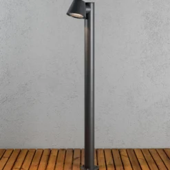 Wegeleuchte Trieste aus Aluminium, anthrazit