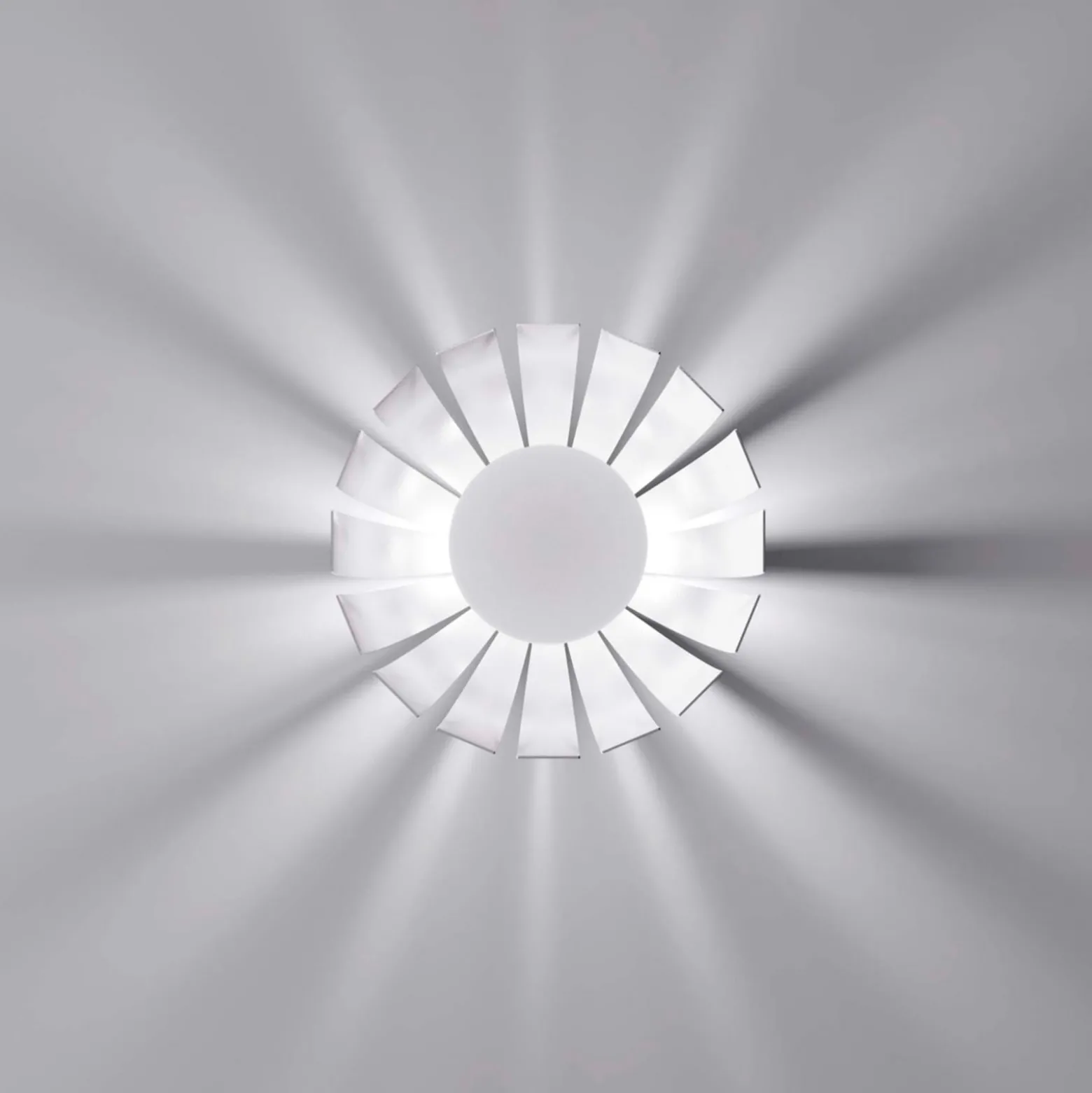 Weiße LED-Designer-Deckenleuchte Loto, 27 cm