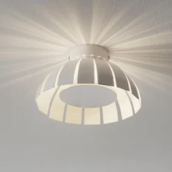 Weiße LED-Designer-Deckenleuchte Loto, 20 cm