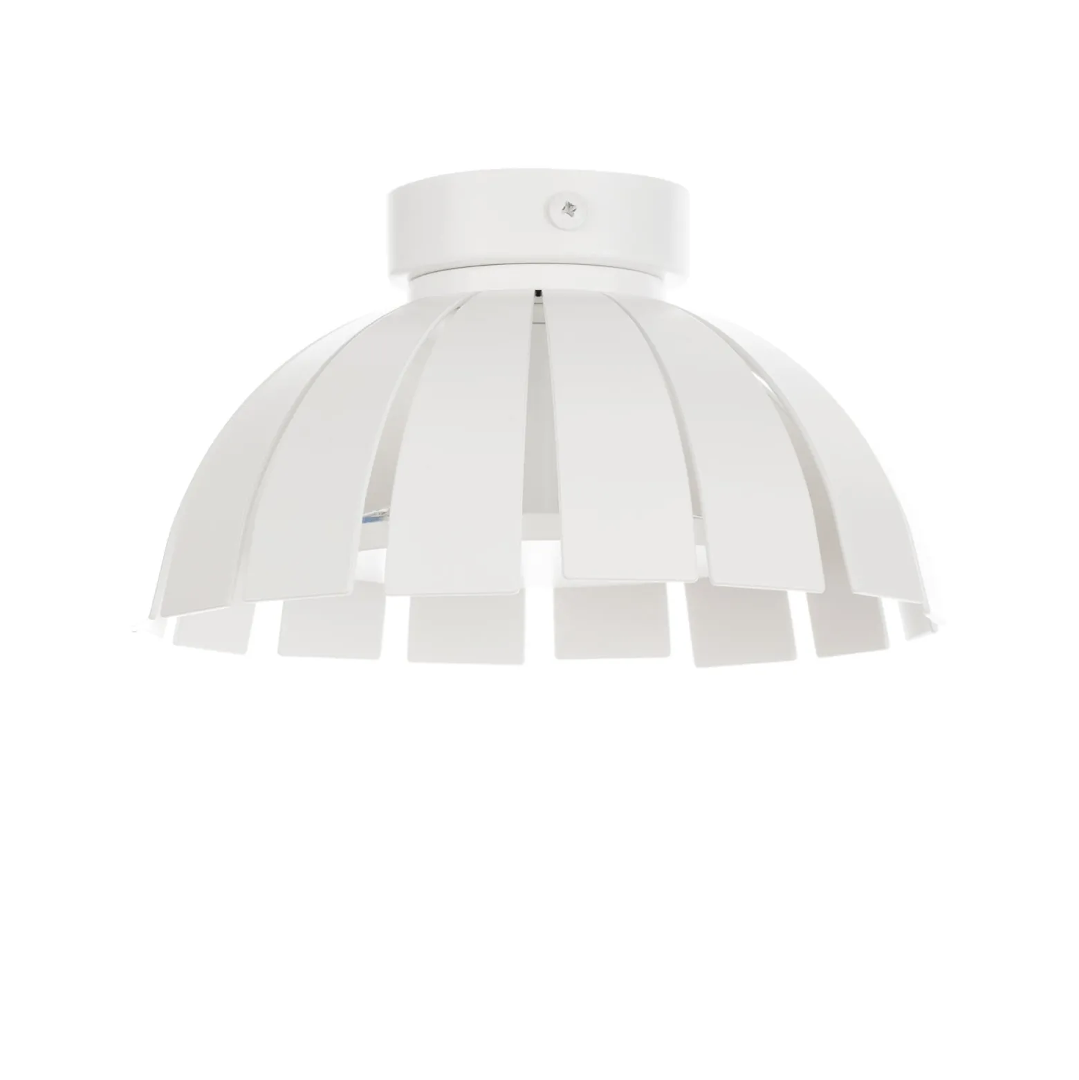 Weiße LED-Designer-Deckenleuchte Loto, 20 cm