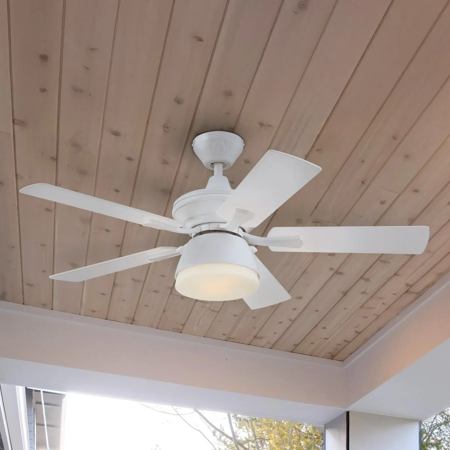 Westinghouse Deckenventilator, Licht, 7316340, weiß, leise