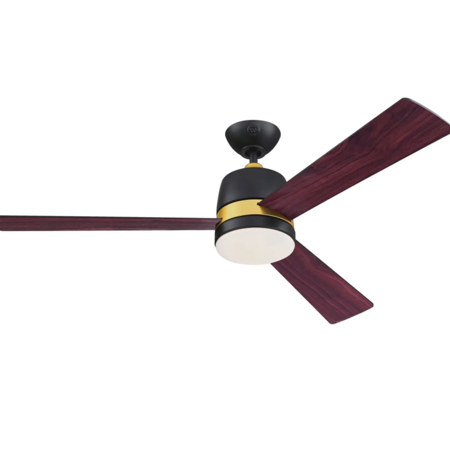 Westinghouse Deckenventilator mit Licht Tristan schwarz/Holz