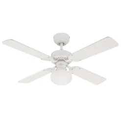 Westinghouse Deckenventilator Vegas, Licht weiß/kiefer leise