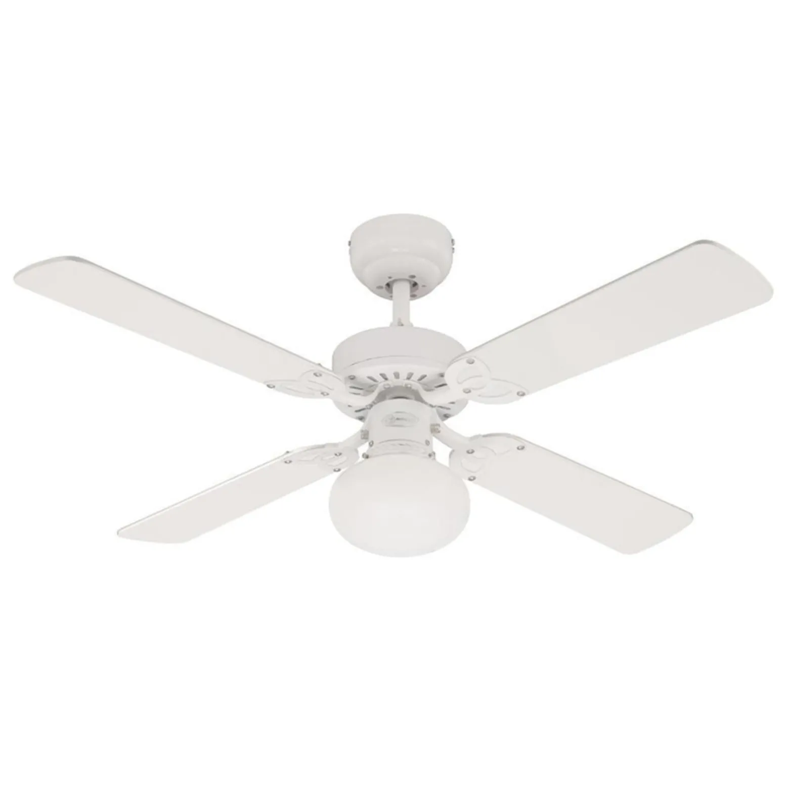 Westinghouse Deckenventilator Vegas, Licht weiß/kiefer leise