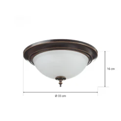 Westinghouse Harwell Deckenleuchte, bronze