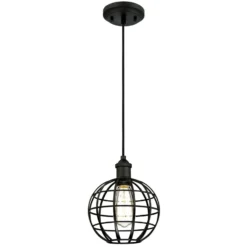 Westinghouse Hängeleuchte 6105040, schwarz matt