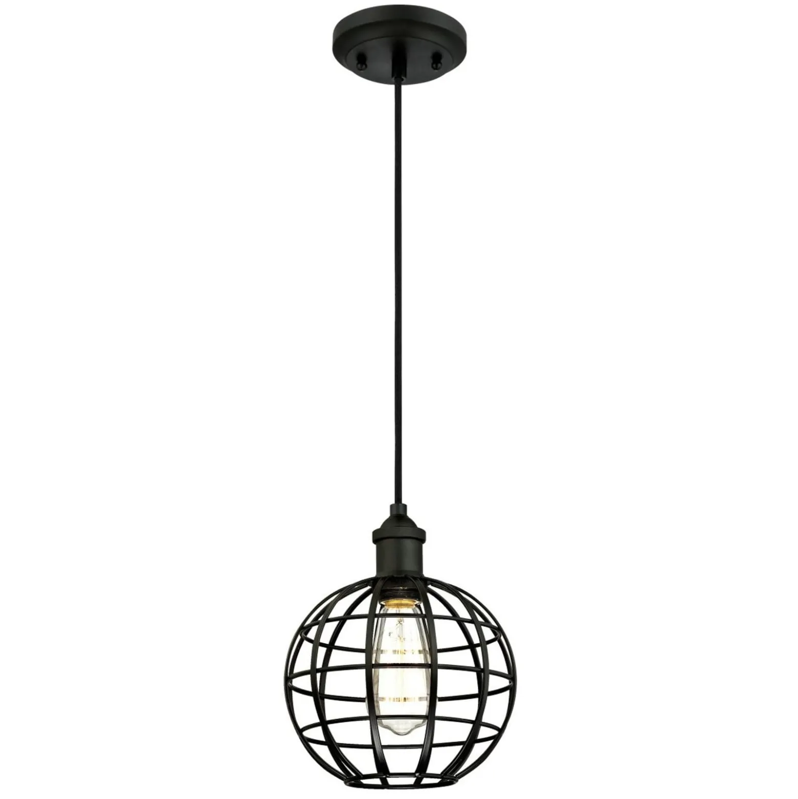 Westinghouse Hängeleuchte 6105040, schwarz matt