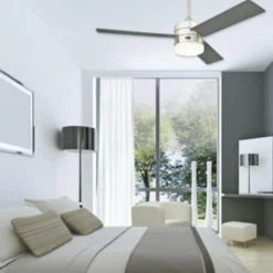 Westinghouse LED-Deckenventilator Alta Vista, grafit, Holz
