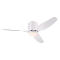 Westinghouse LED-Deckenventilator Carla, leise, 117 cm, weiß