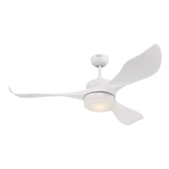Westinghouse LED-Deckenventilator Pierre, weiß, leise, DC